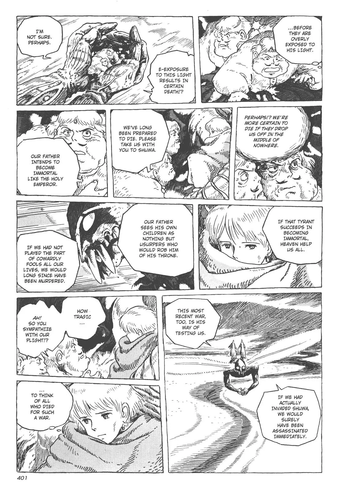 Read Kaze no Tani no Nausicaä (EN) Manga Online