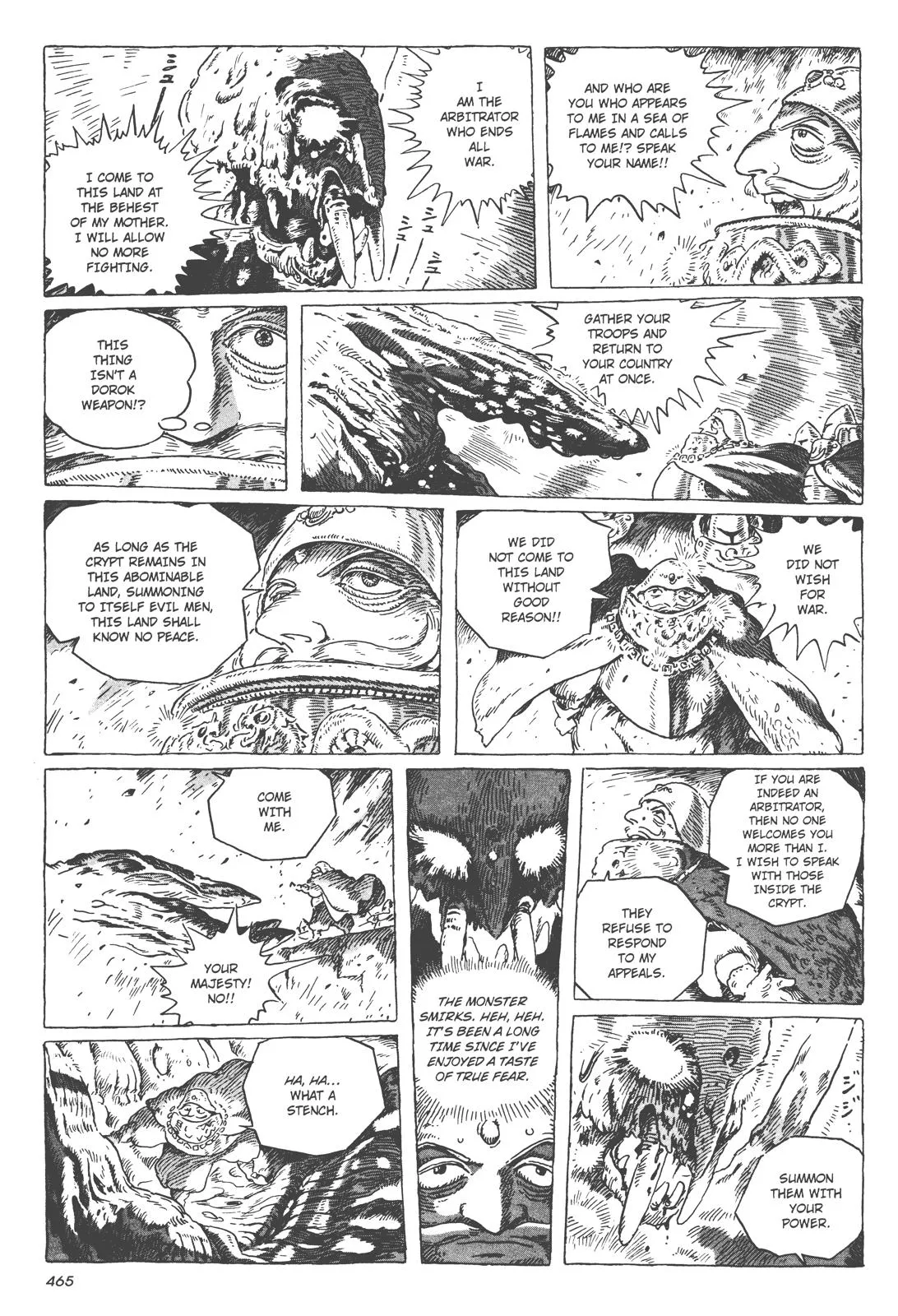 Read Kaze no Tani no Nausicaä (EN) Manga Online