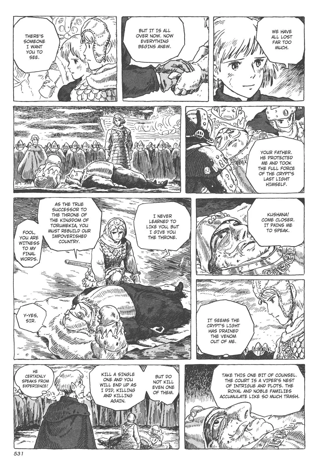 Read Kaze no Tani no Nausicaä (EN) Manga Online