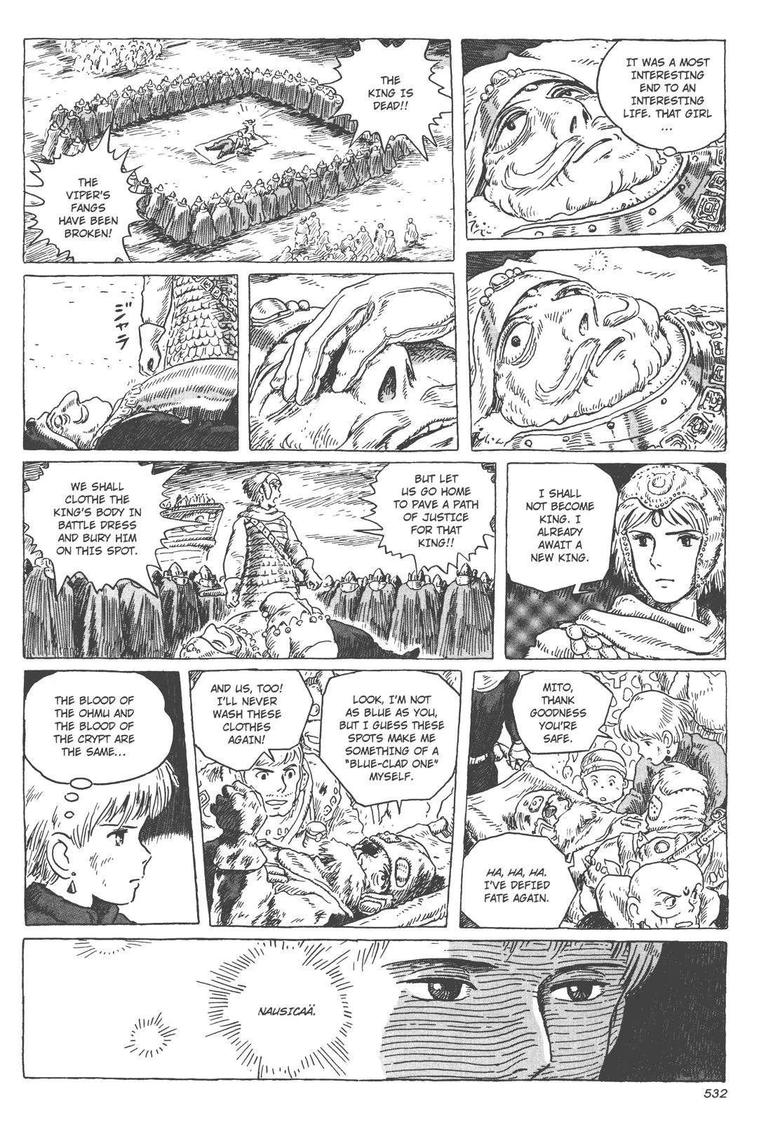 Read Kaze no Tani no Nausicaä (EN) Manga Online