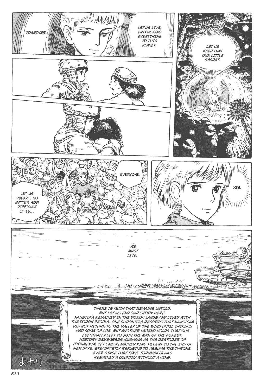 Read Kaze no Tani no Nausicaä (EN) Manga Online