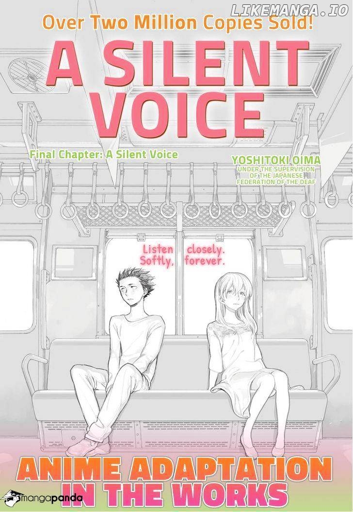 Read Koe No Katachi (EN) Manga Online