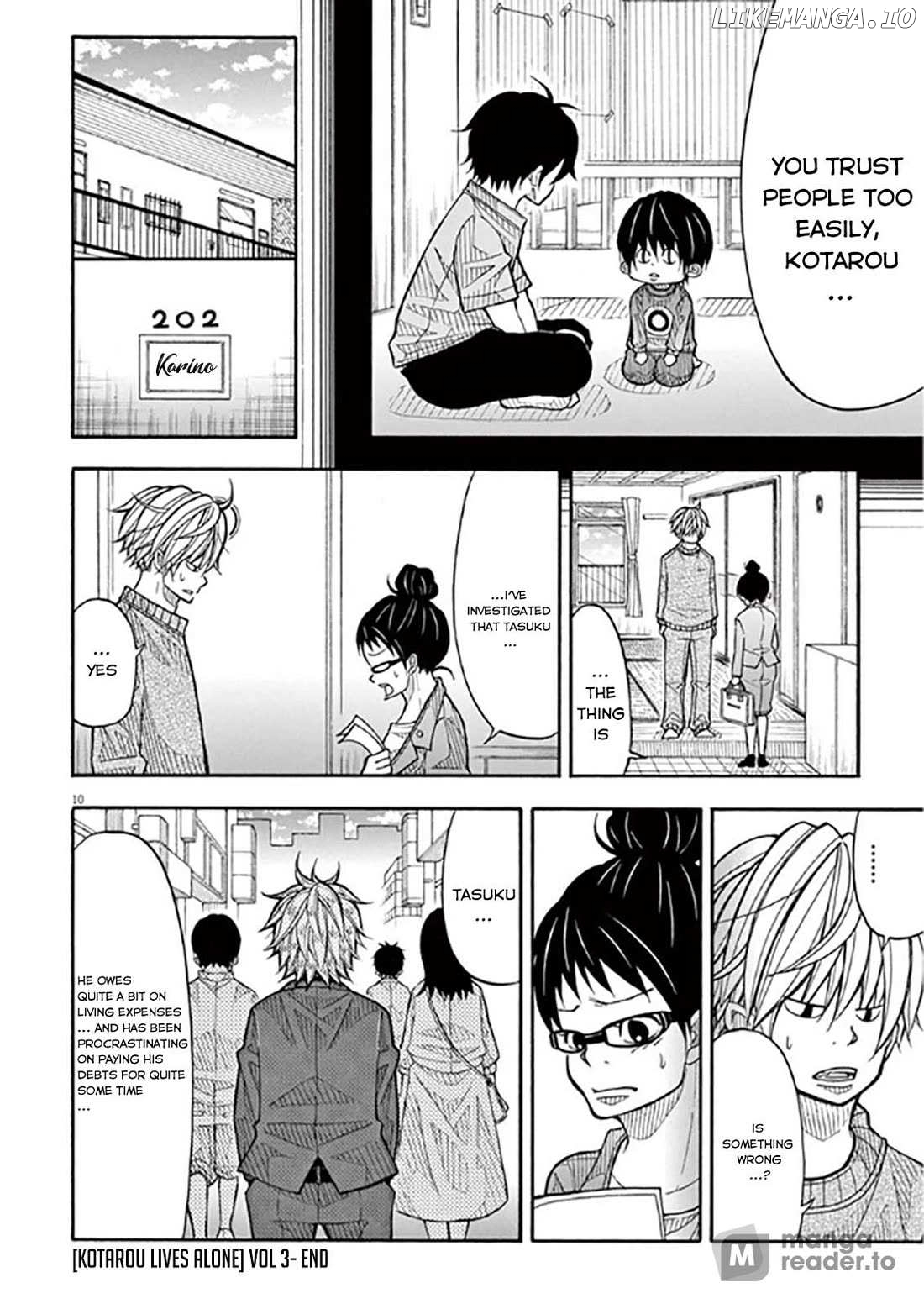 Read Kotaro Wa 1 Ri Kurashi Manga Online