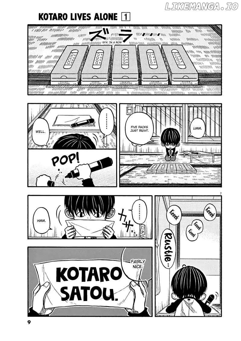 Read Kotaro Wa 1 Ri Kurashi Manga Online