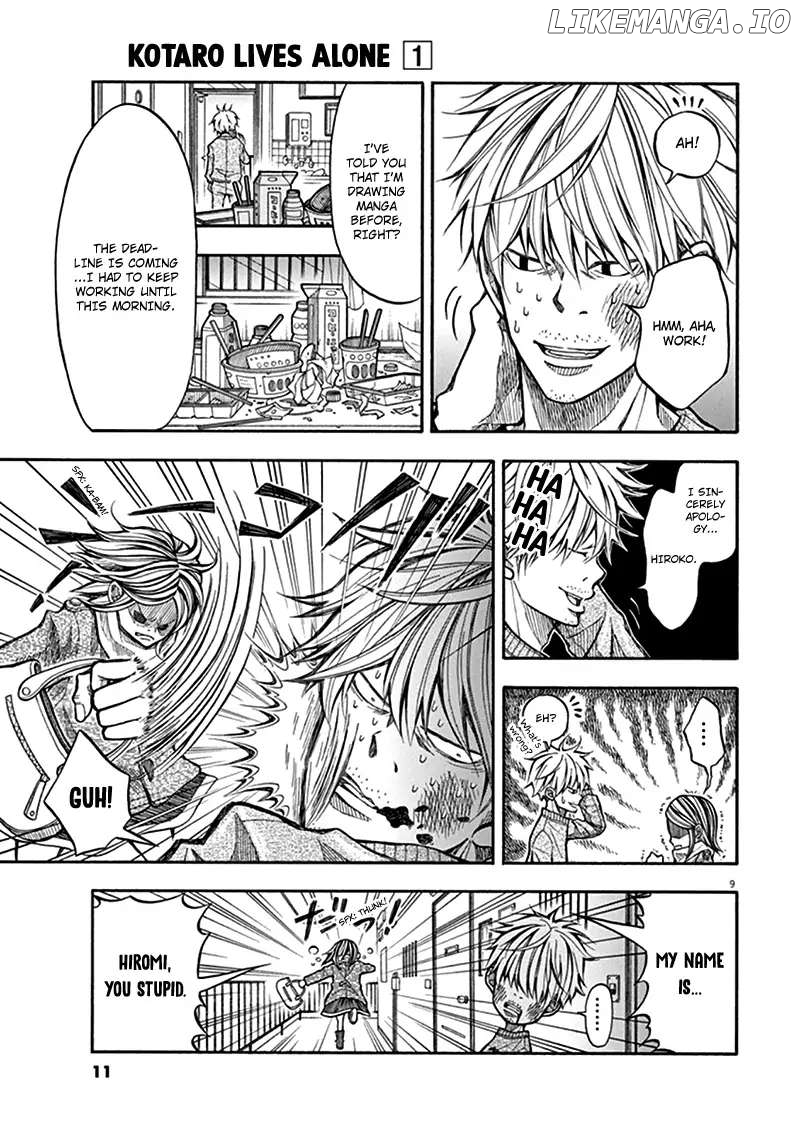 Read Kotaro Wa 1 Ri Kurashi Manga Online