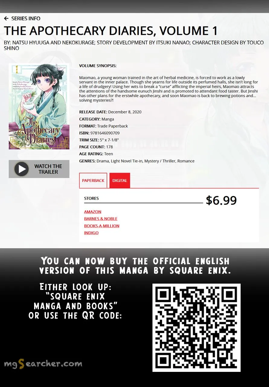 Read Kusuriya no Hitorigoto (EN) Manga Online