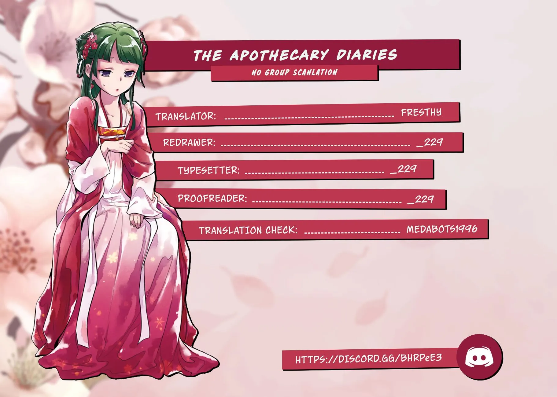 Read Kusuriya no Hitorigoto (EN) Manga Online