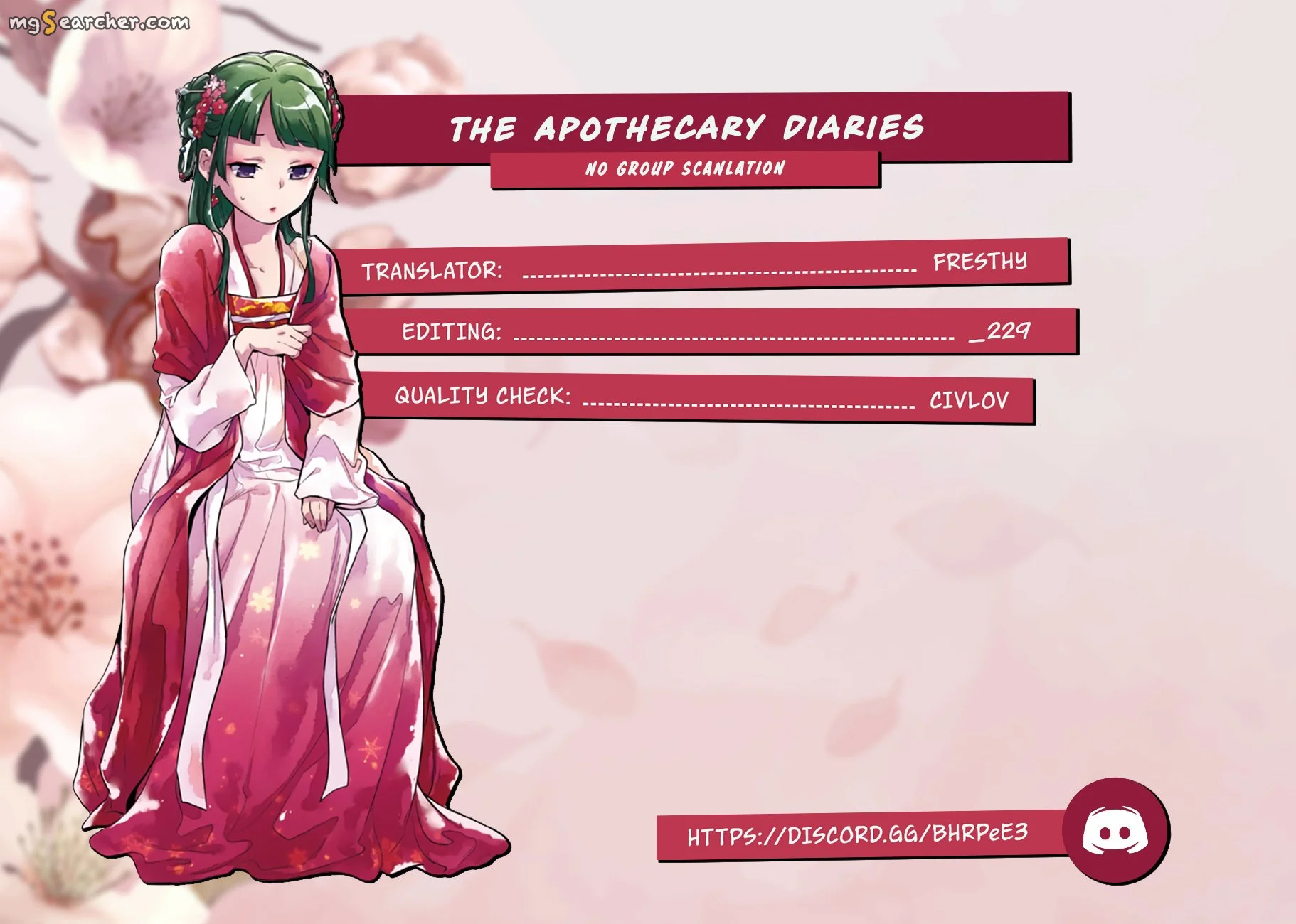 Read Kusuriya no Hitorigoto (EN) Manga Online