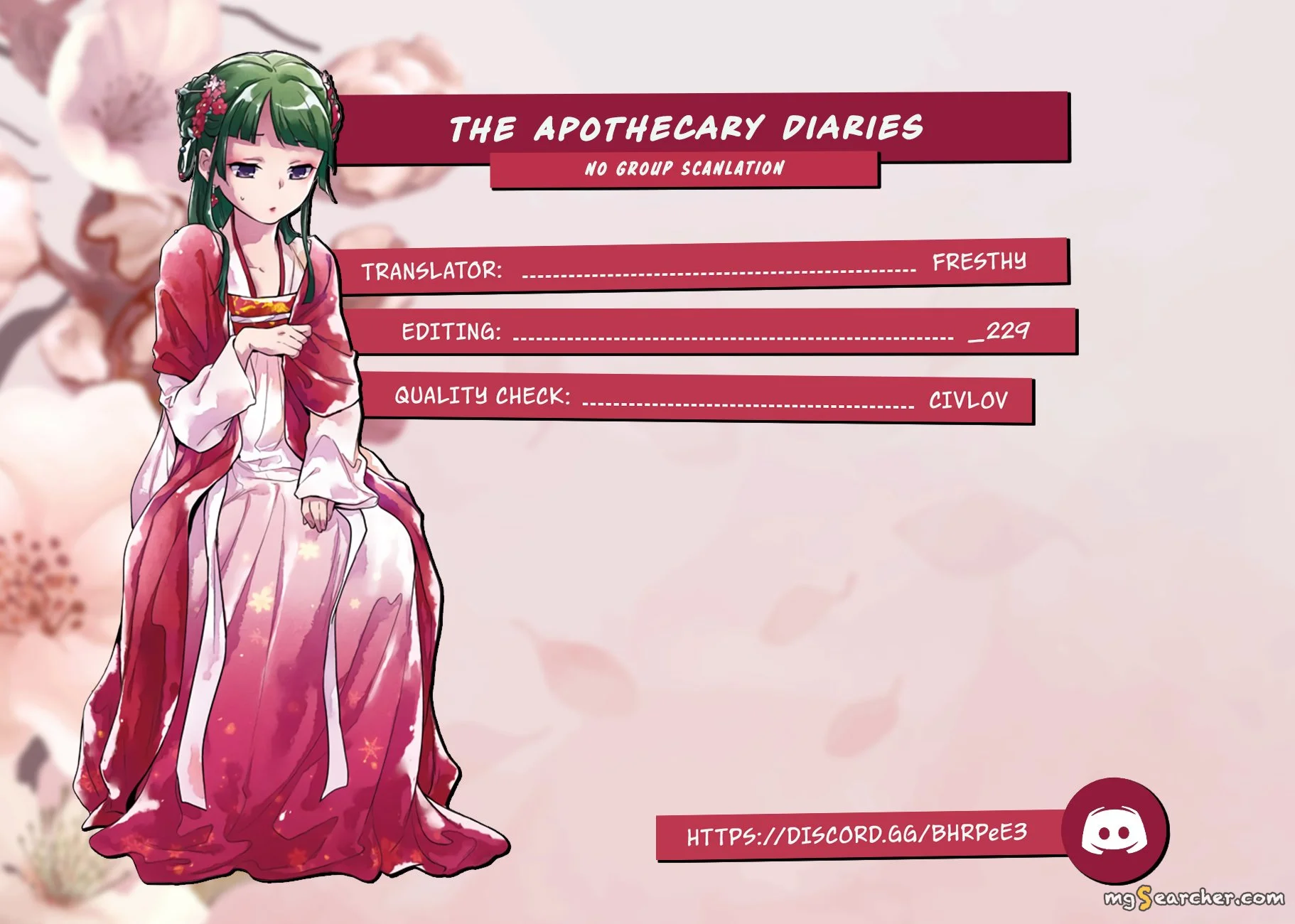 Read Kusuriya no Hitorigoto (EN) Manga Online
