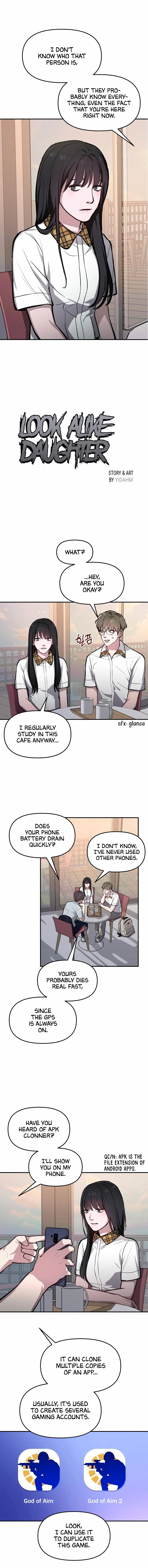 Read Look-Alike Daughter Manga Online