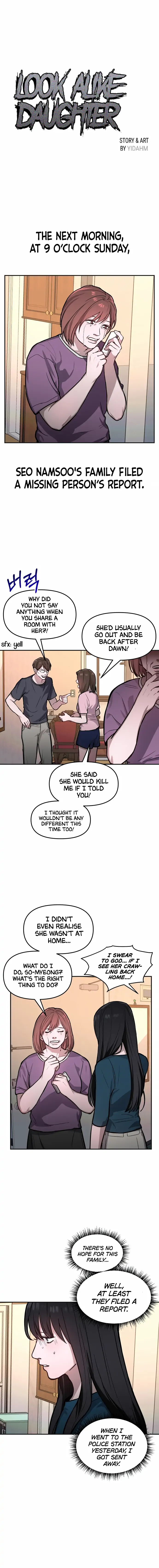 Read Look-Alike Daughter Manga Online