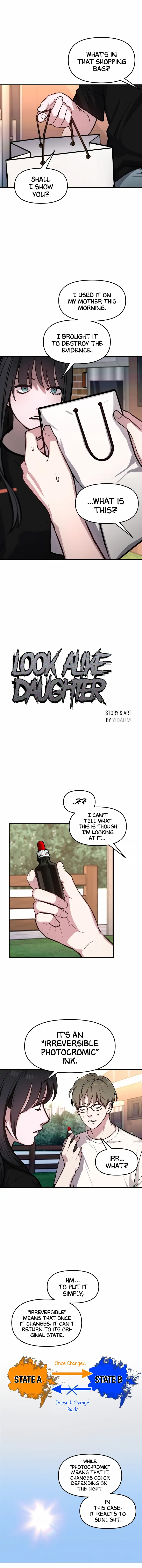 Read Look-Alike Daughter Manga Online