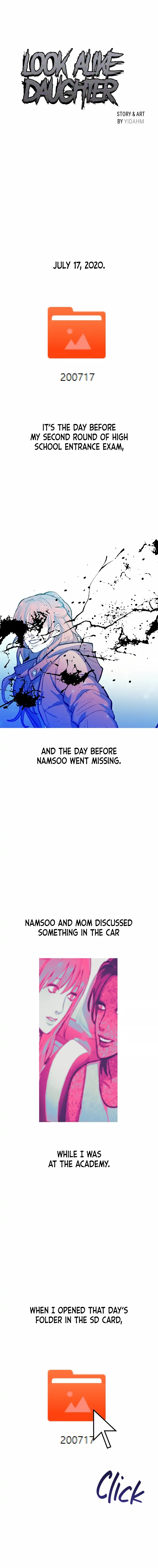 Read Look-Alike Daughter Manga Online