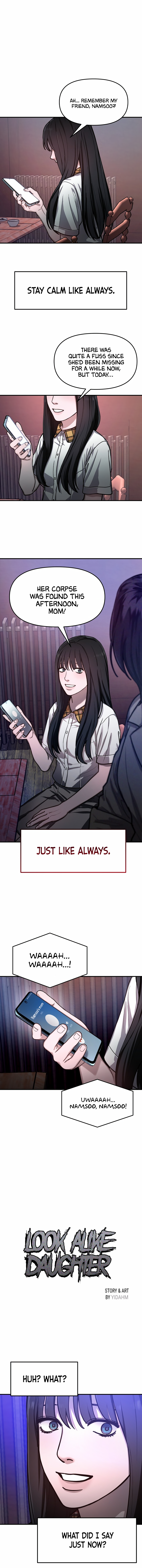 Read Look-Alike Daughter Manga Online