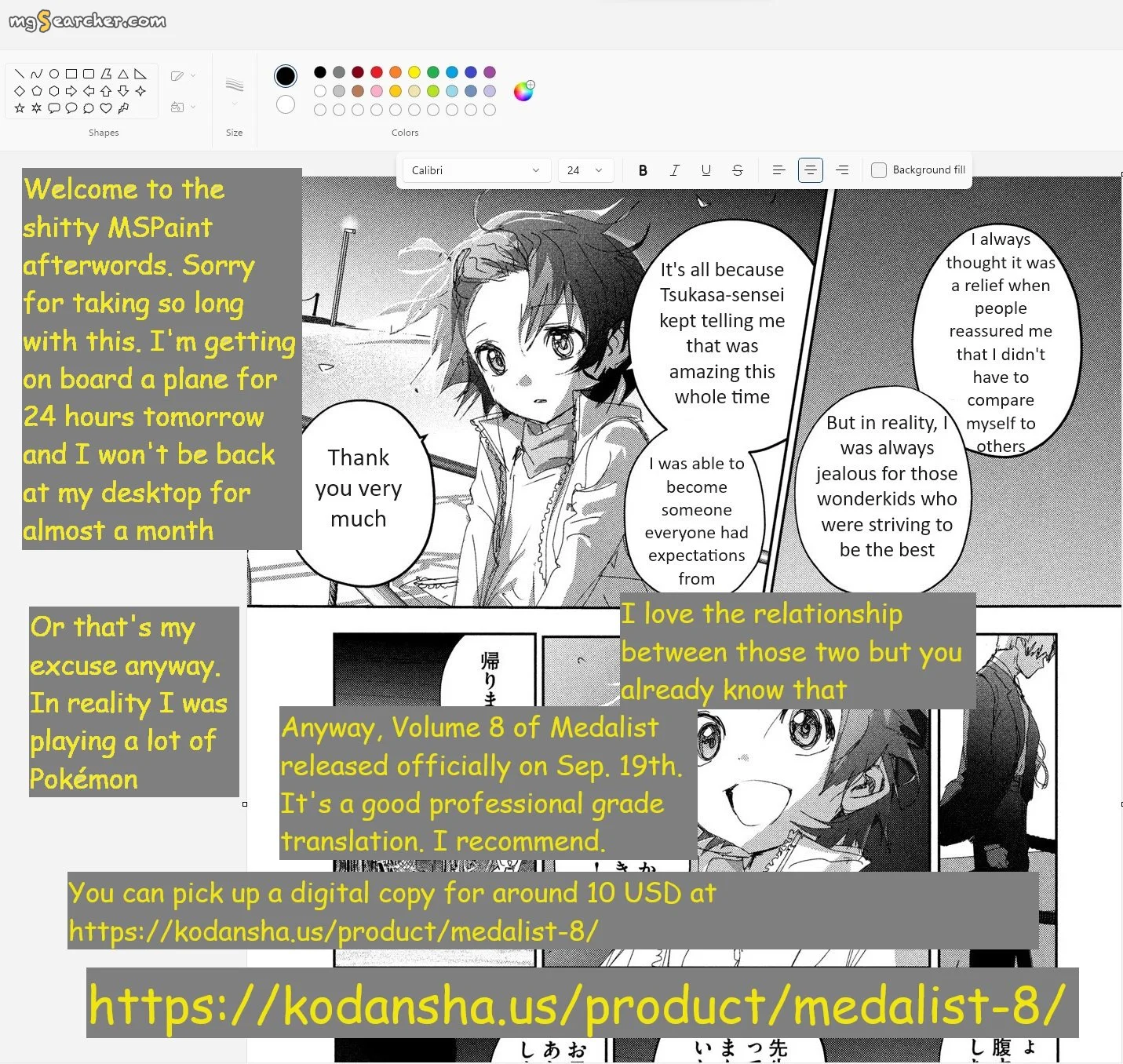 Read Medalist (EN) Manga Online