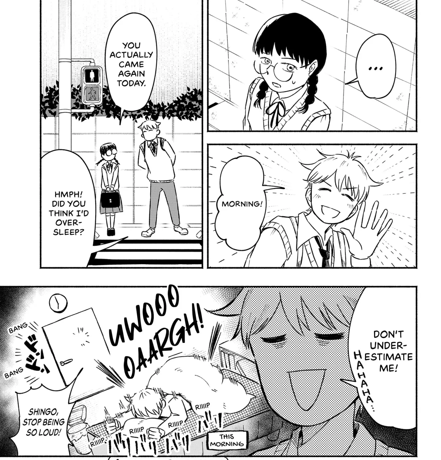 Read Miss Serious and the Red Light (EN) Manga Online