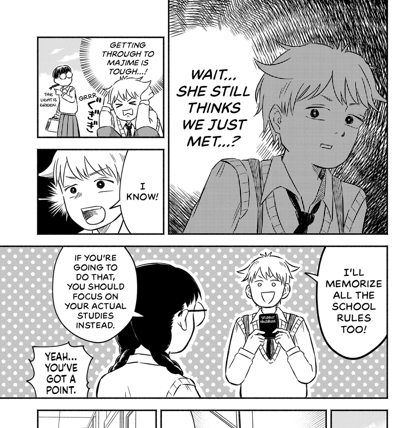 Read Miss Serious and the Red Light (EN) Manga Online