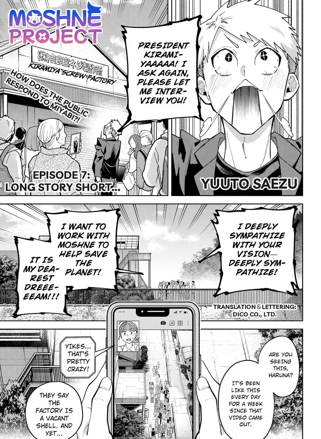Read Moshne Project (EN) Manga Online