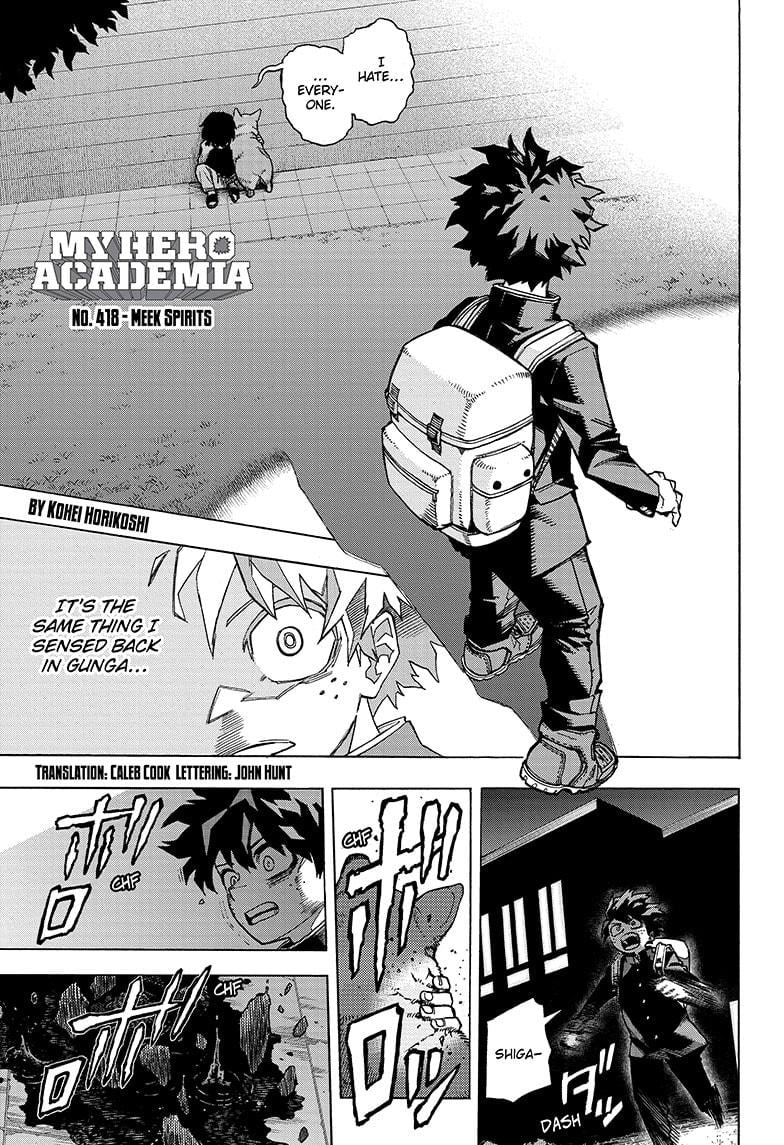 Read My Hero Academia (EN) Manga Online