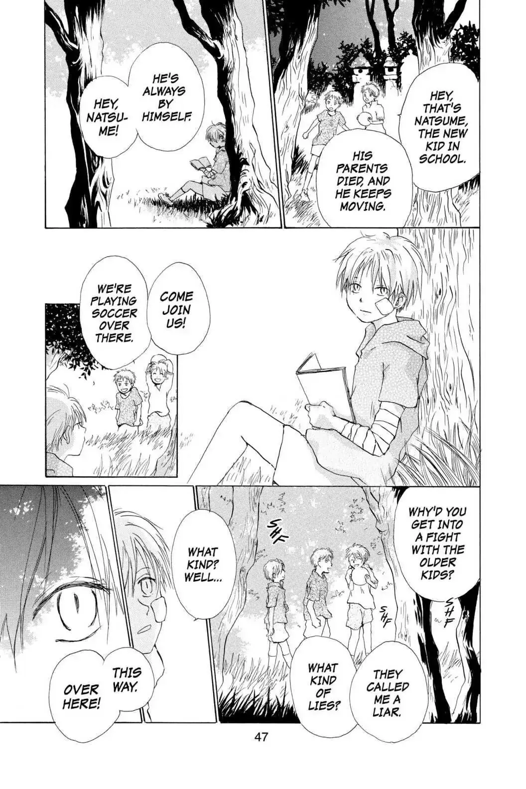Read Natsume Yuujinchou Manga Online