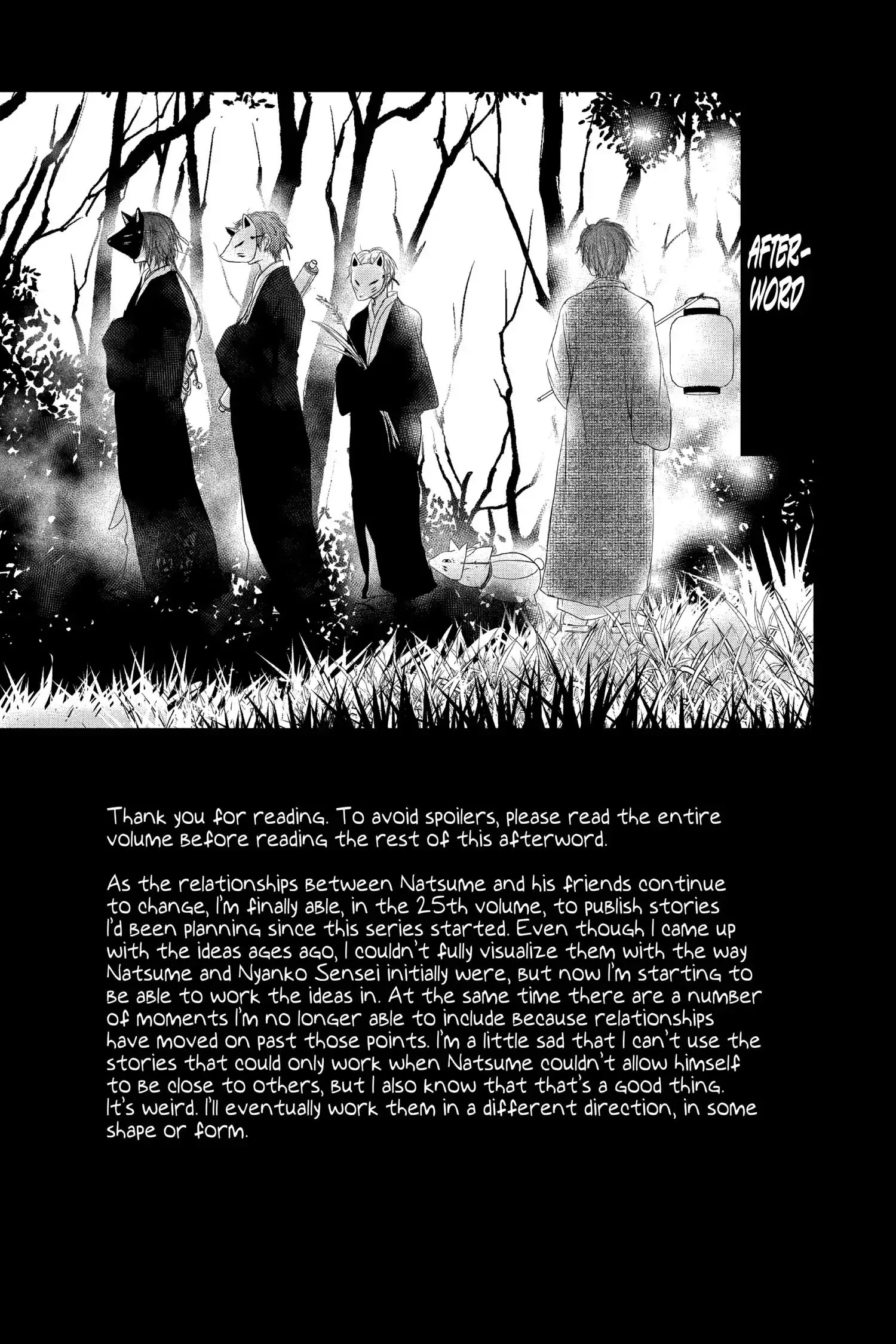 Read Natsume Yuujinchou Manga Online