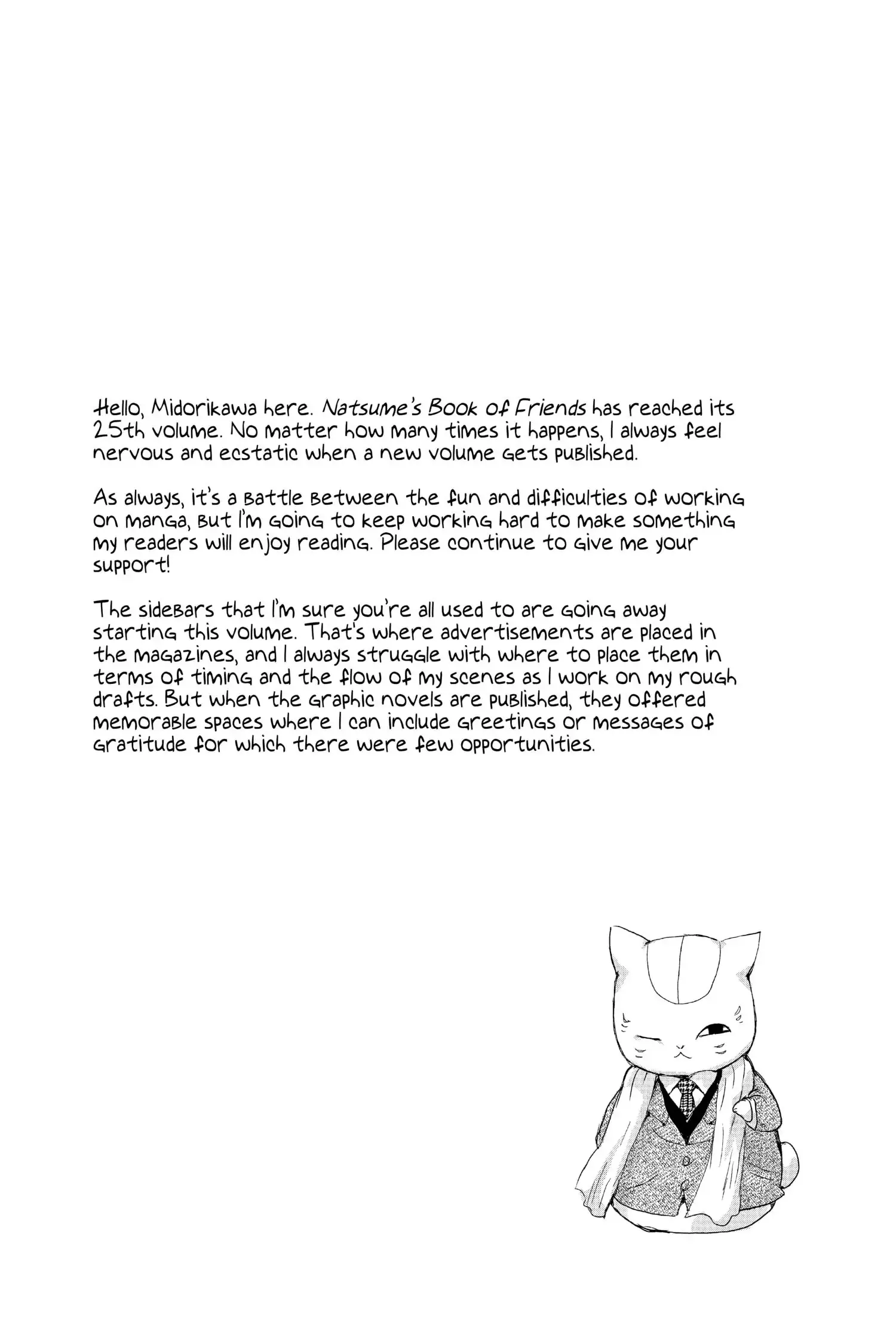 Read Natsume Yuujinchou Manga Online