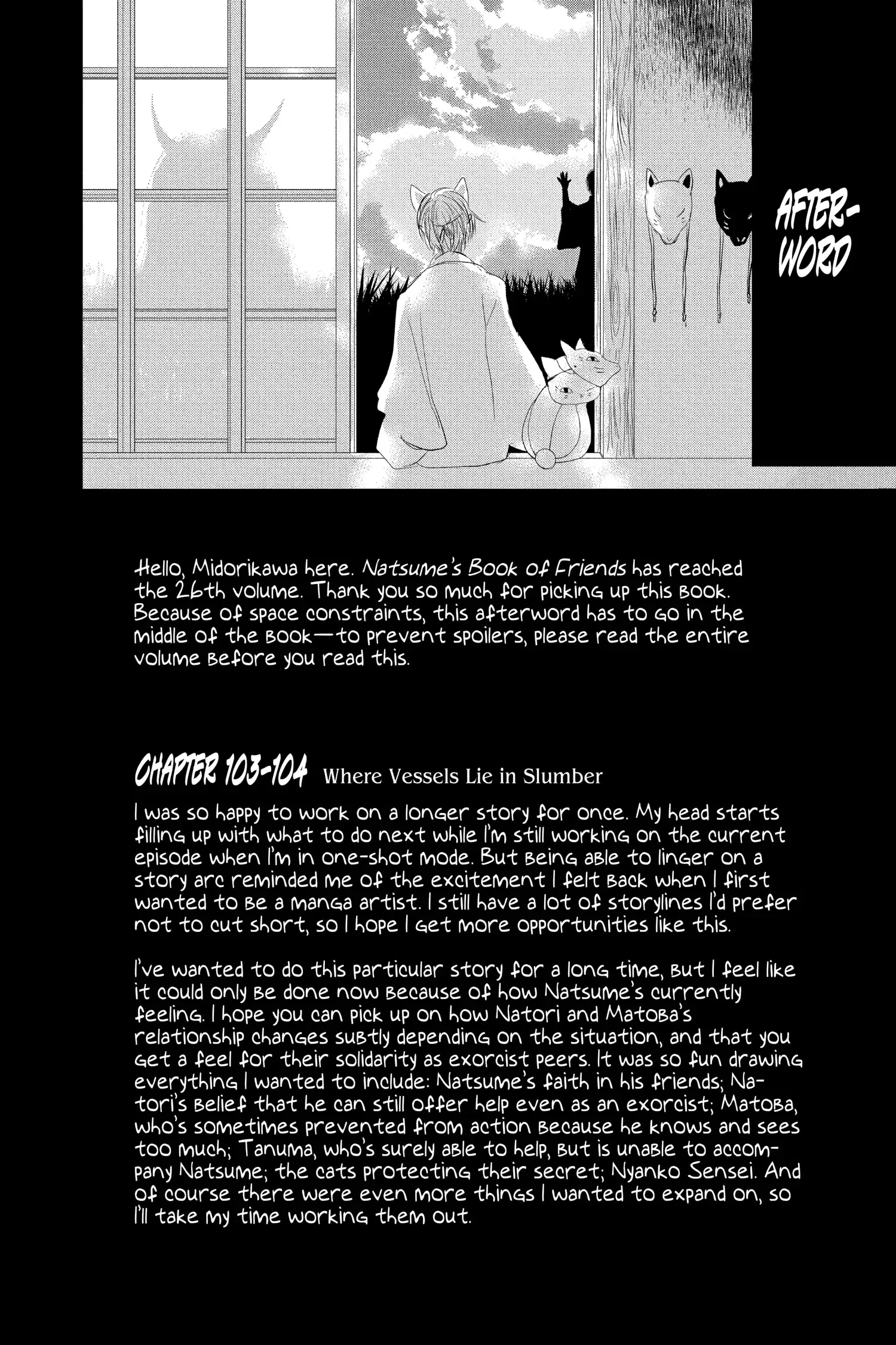 Read Natsume Yuujinchou Manga Online