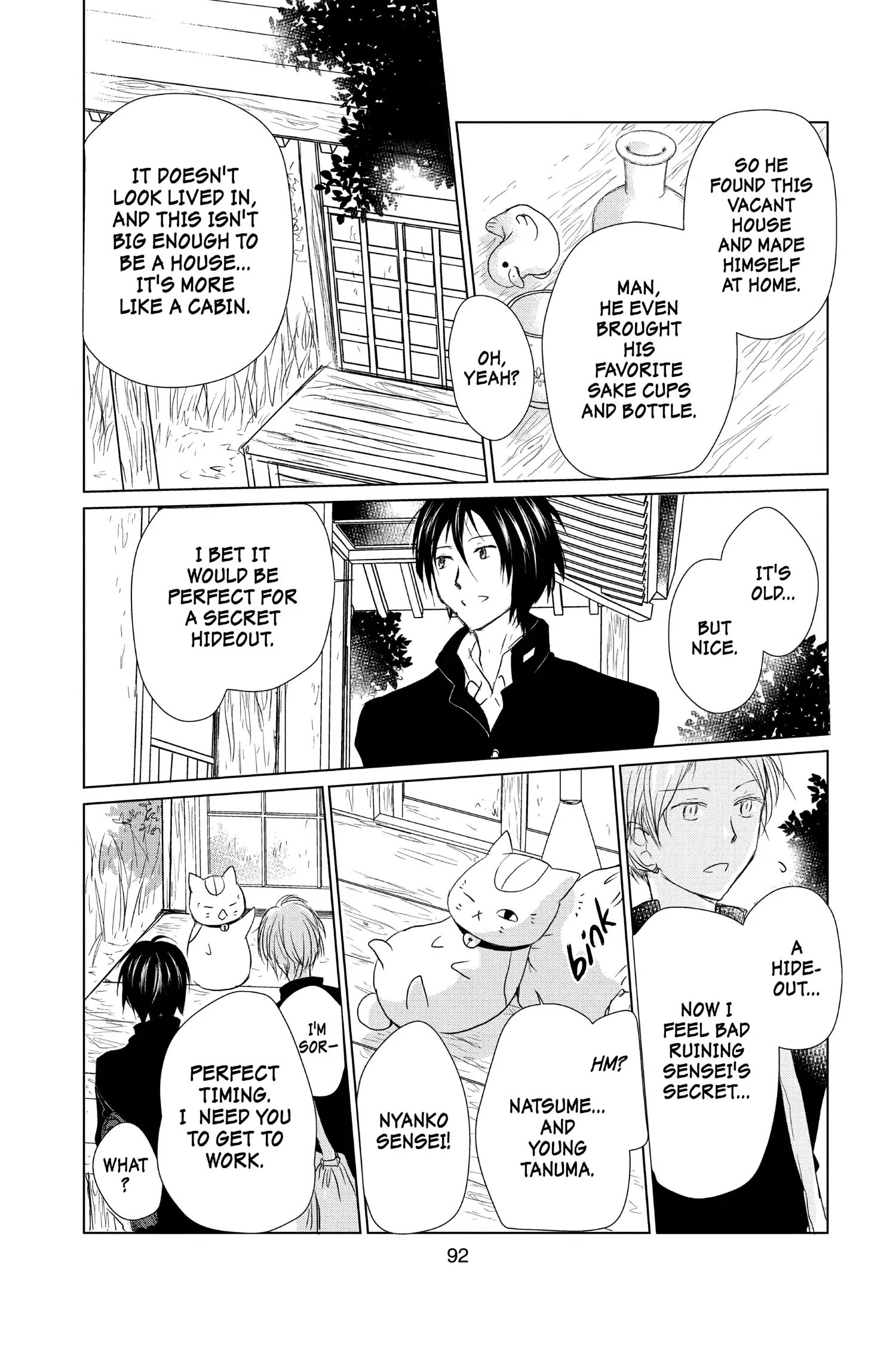 Read Natsume Yuujinchou Manga Online