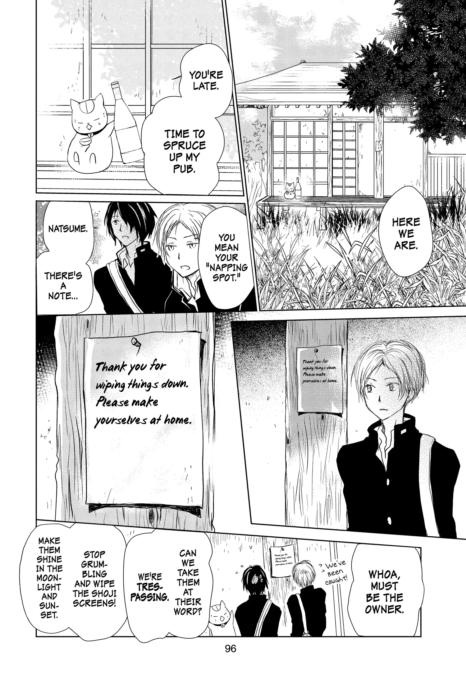 Read Natsume Yuujinchou Manga Online
