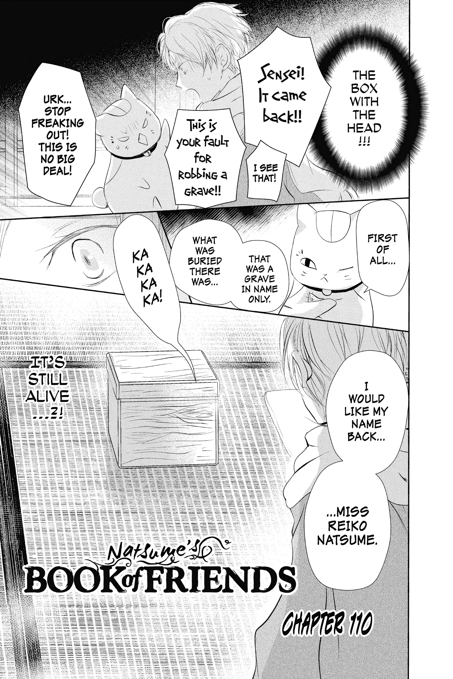 Read Natsume Yuujinchou Manga Online