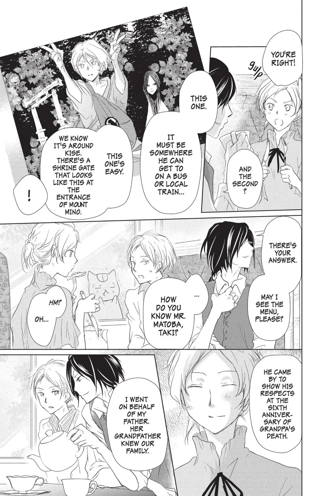 Read Natsume Yuujinchou Manga Online