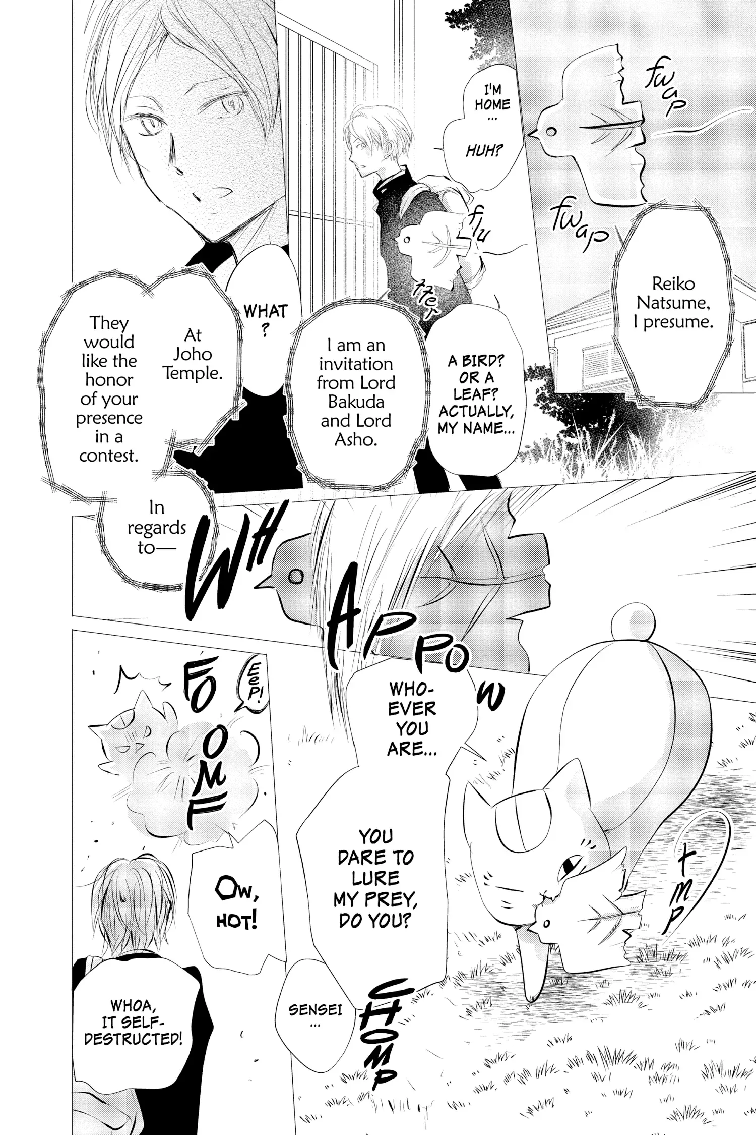 Read Natsume Yuujinchou Manga Online
