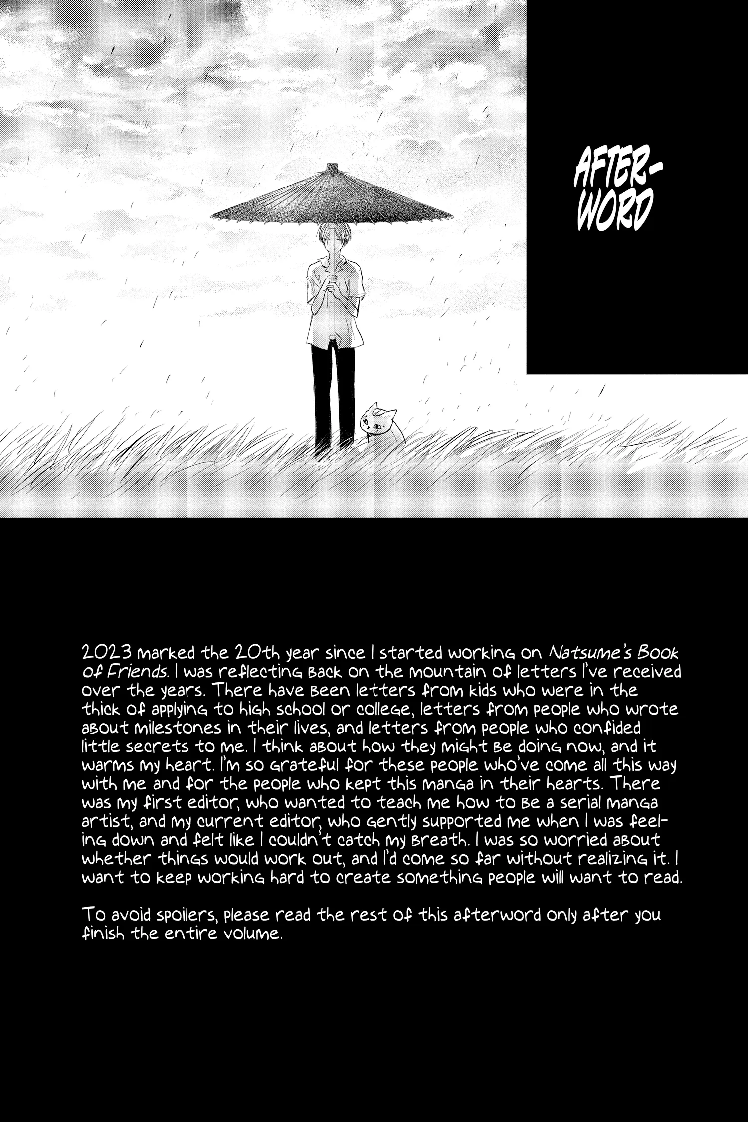 Read Natsume Yuujinchou Manga Online