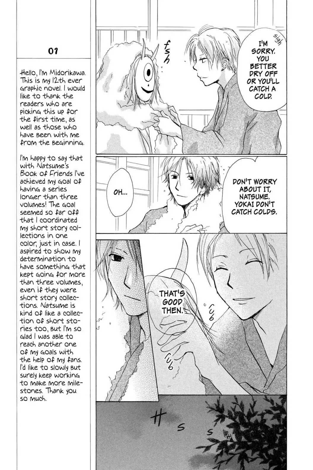Read Natsume Yuujinchou Manga Online