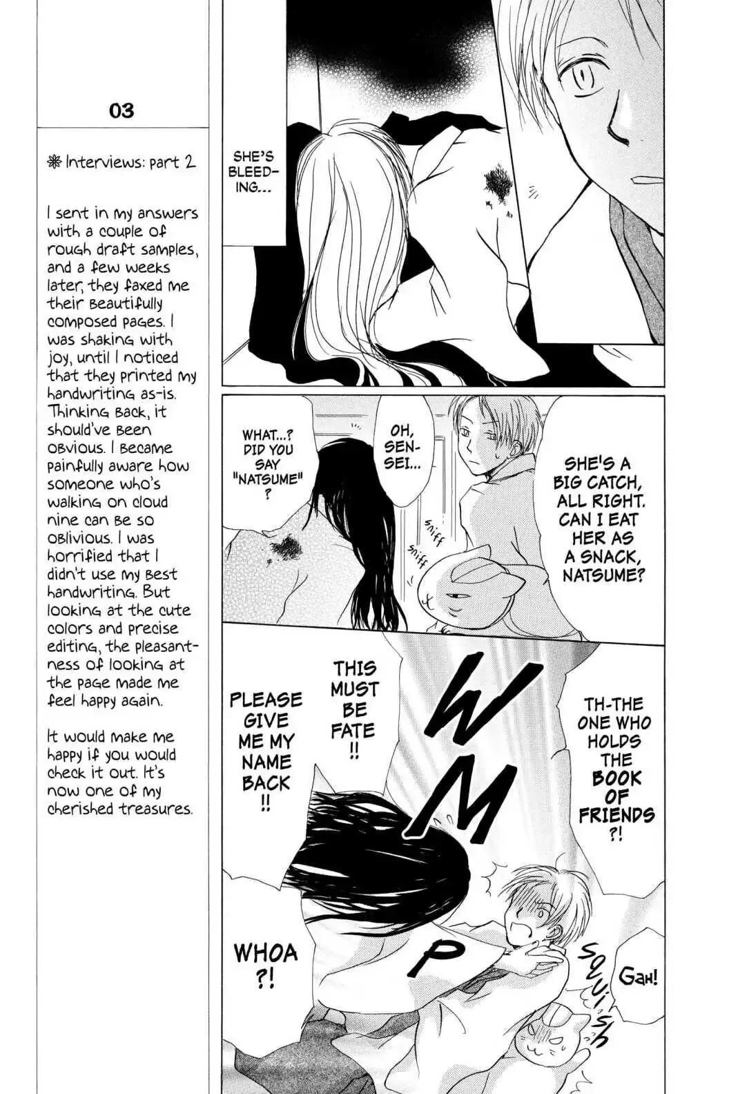 Read Natsume Yuujinchou Manga Online