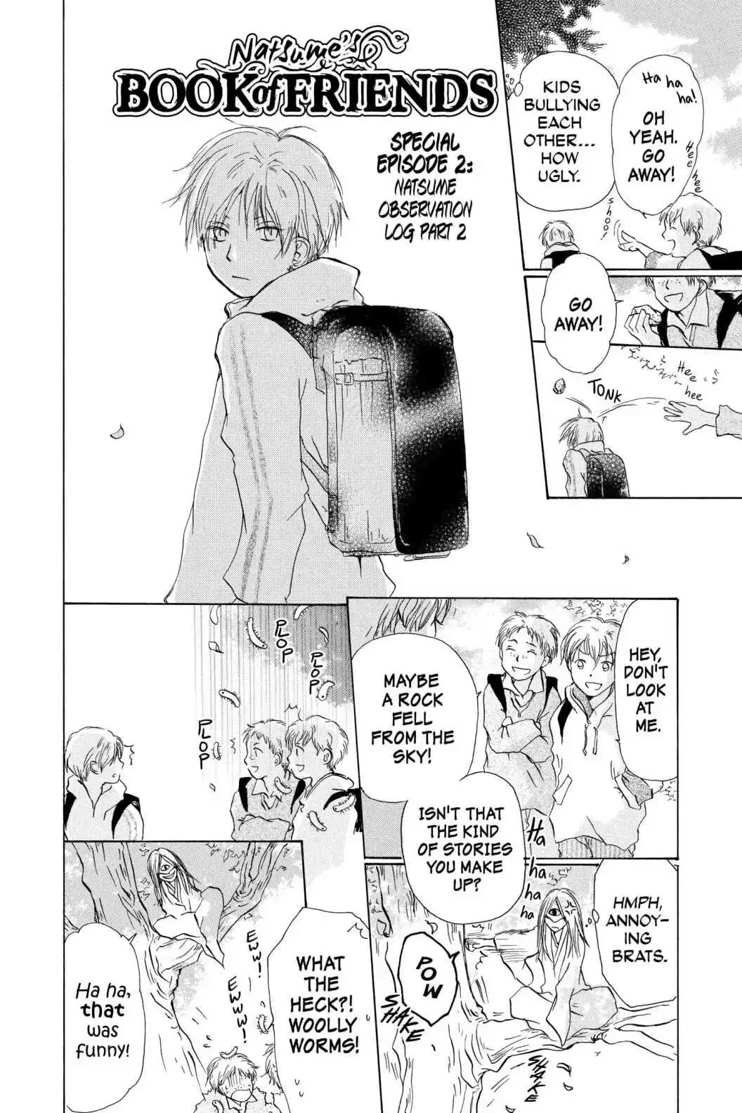 Read Natsume Yuujinchou Manga Online