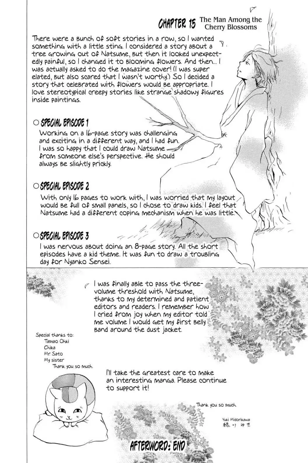 Read Natsume Yuujinchou Manga Online