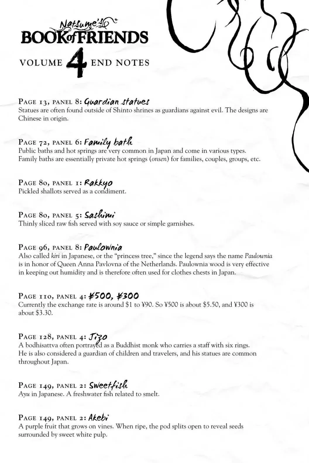 Read Natsume Yuujinchou Manga Online