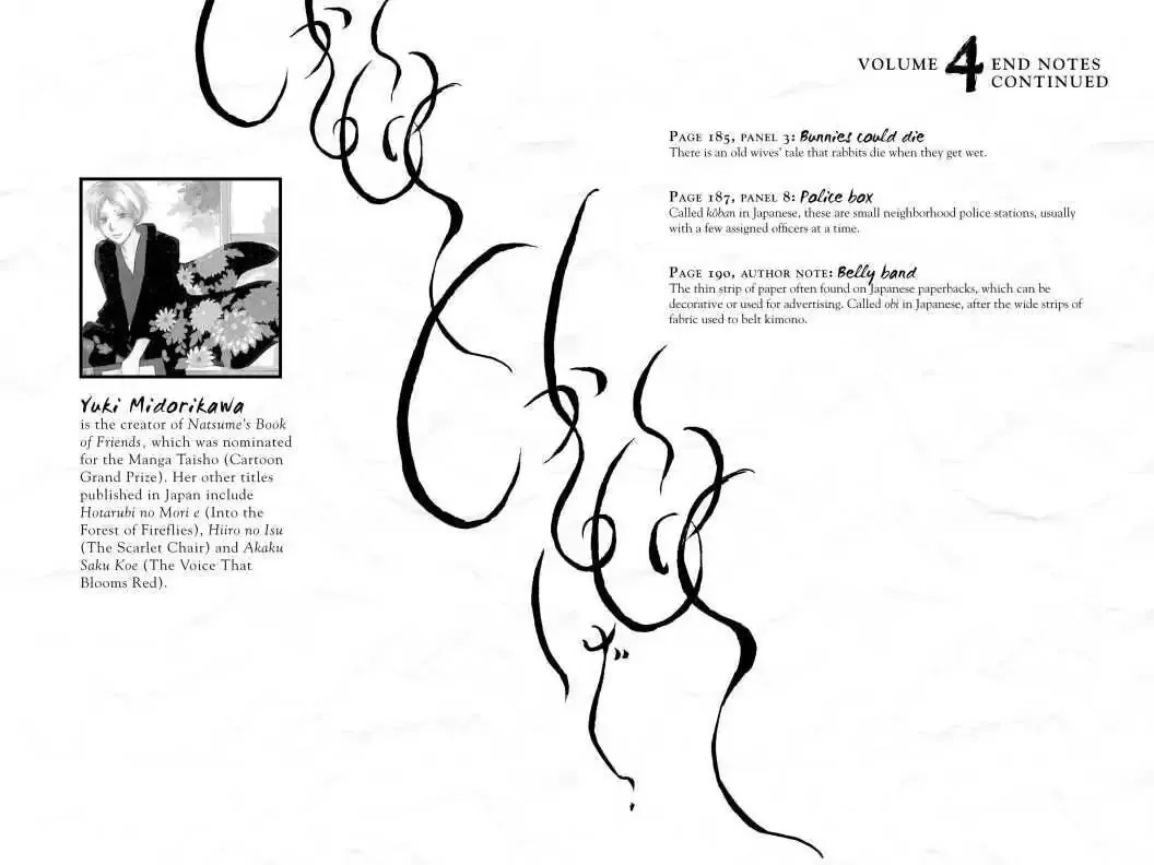Read Natsume Yuujinchou Manga Online