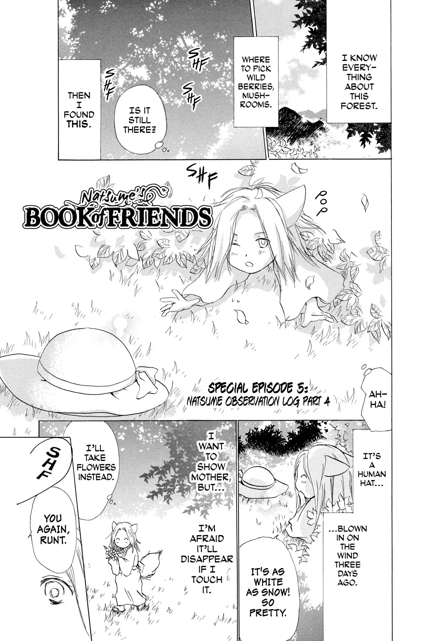 Read Natsume Yuujinchou Manga Online