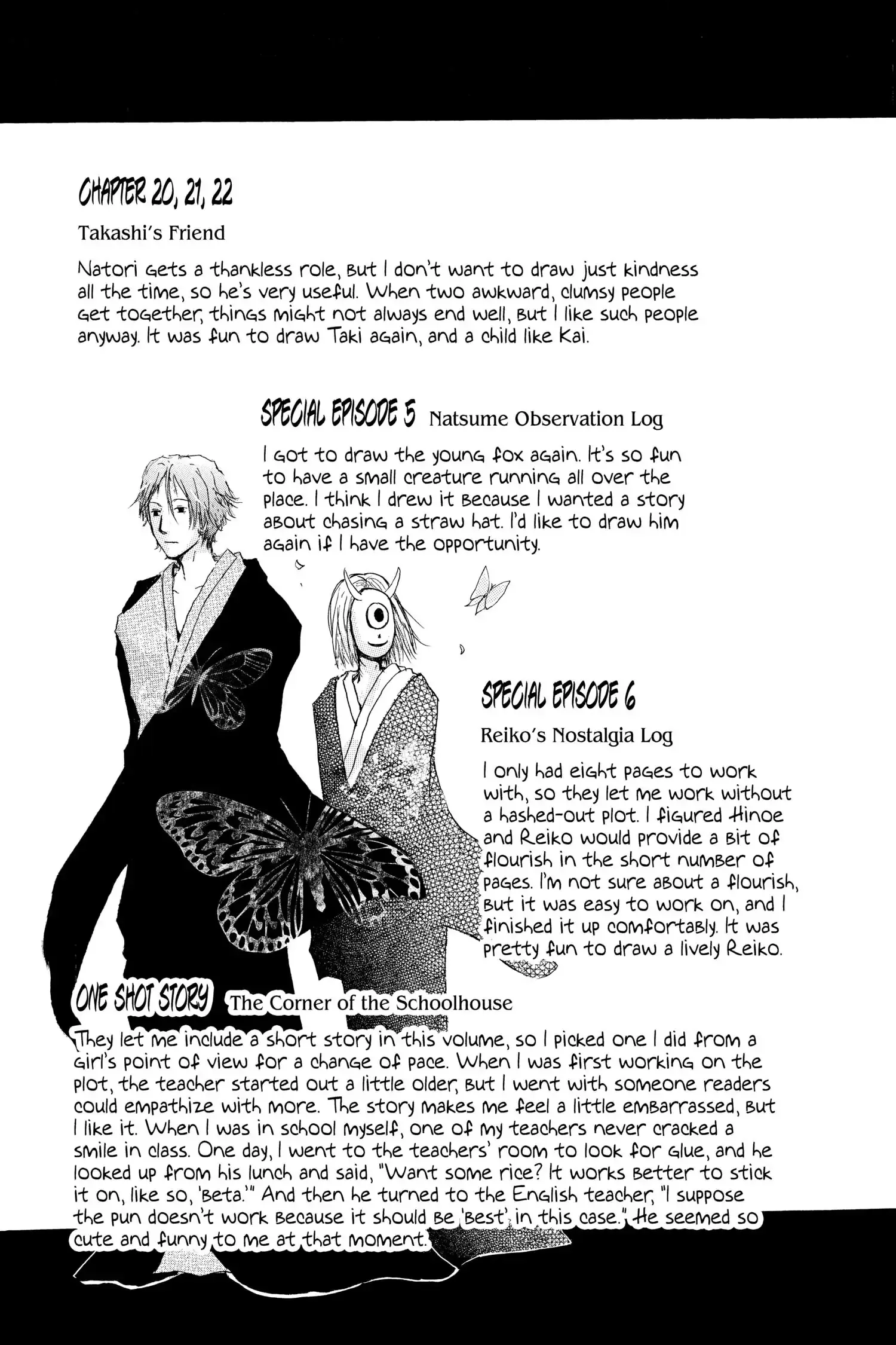 Read Natsume Yuujinchou Manga Online