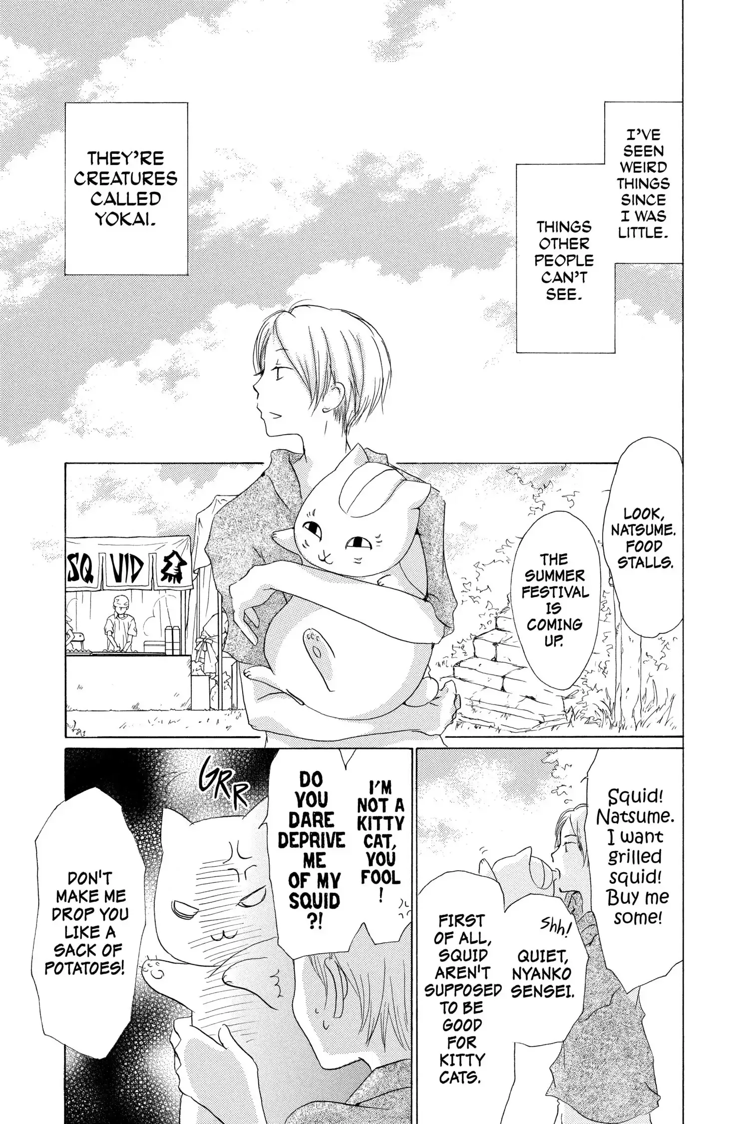 Read Natsume Yuujinchou Manga Online
