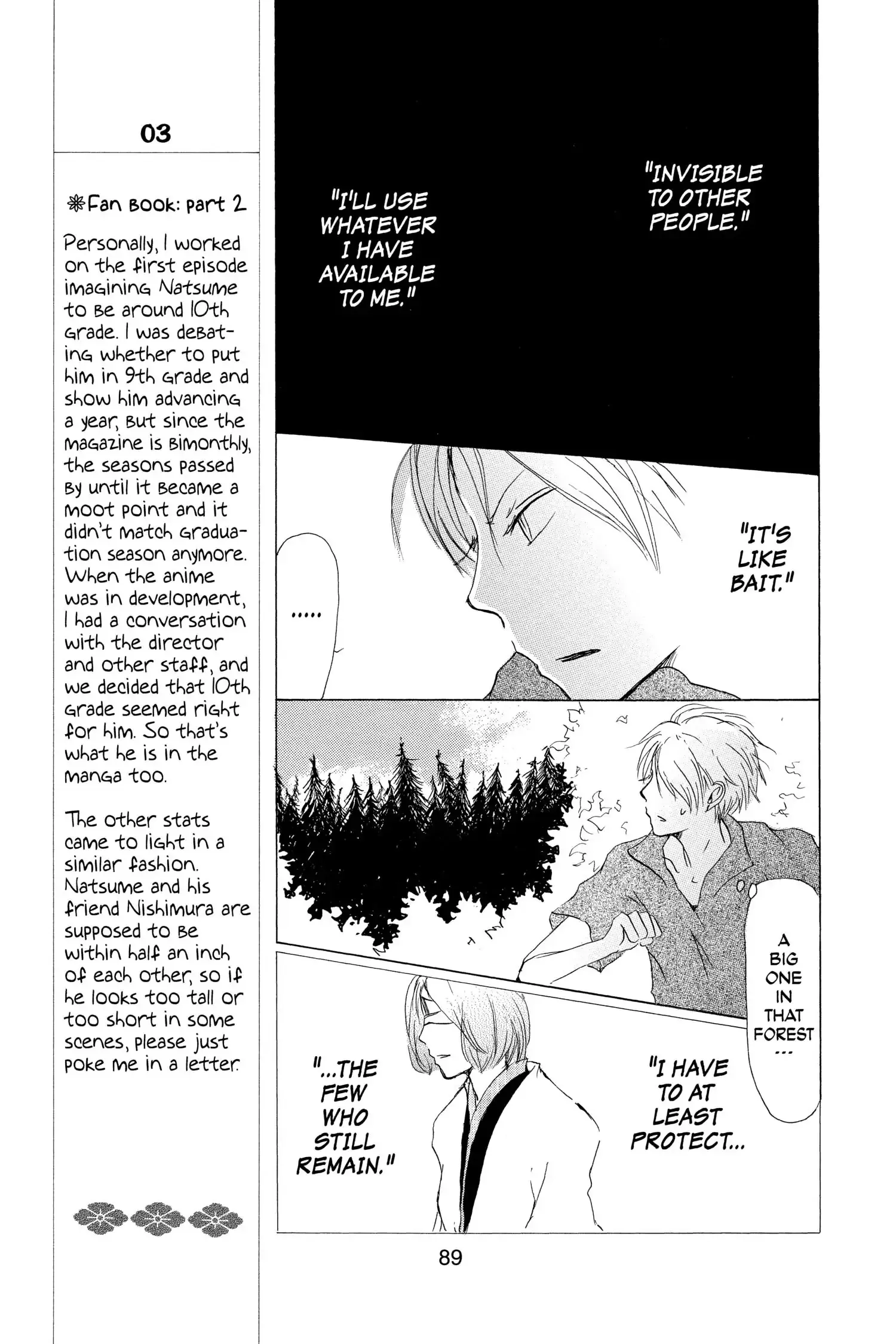 Read Natsume Yuujinchou Manga Online