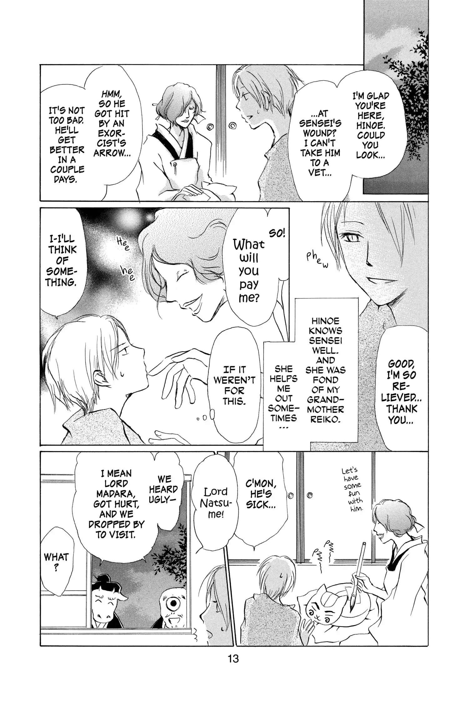 Read Natsume Yuujinchou Manga Online