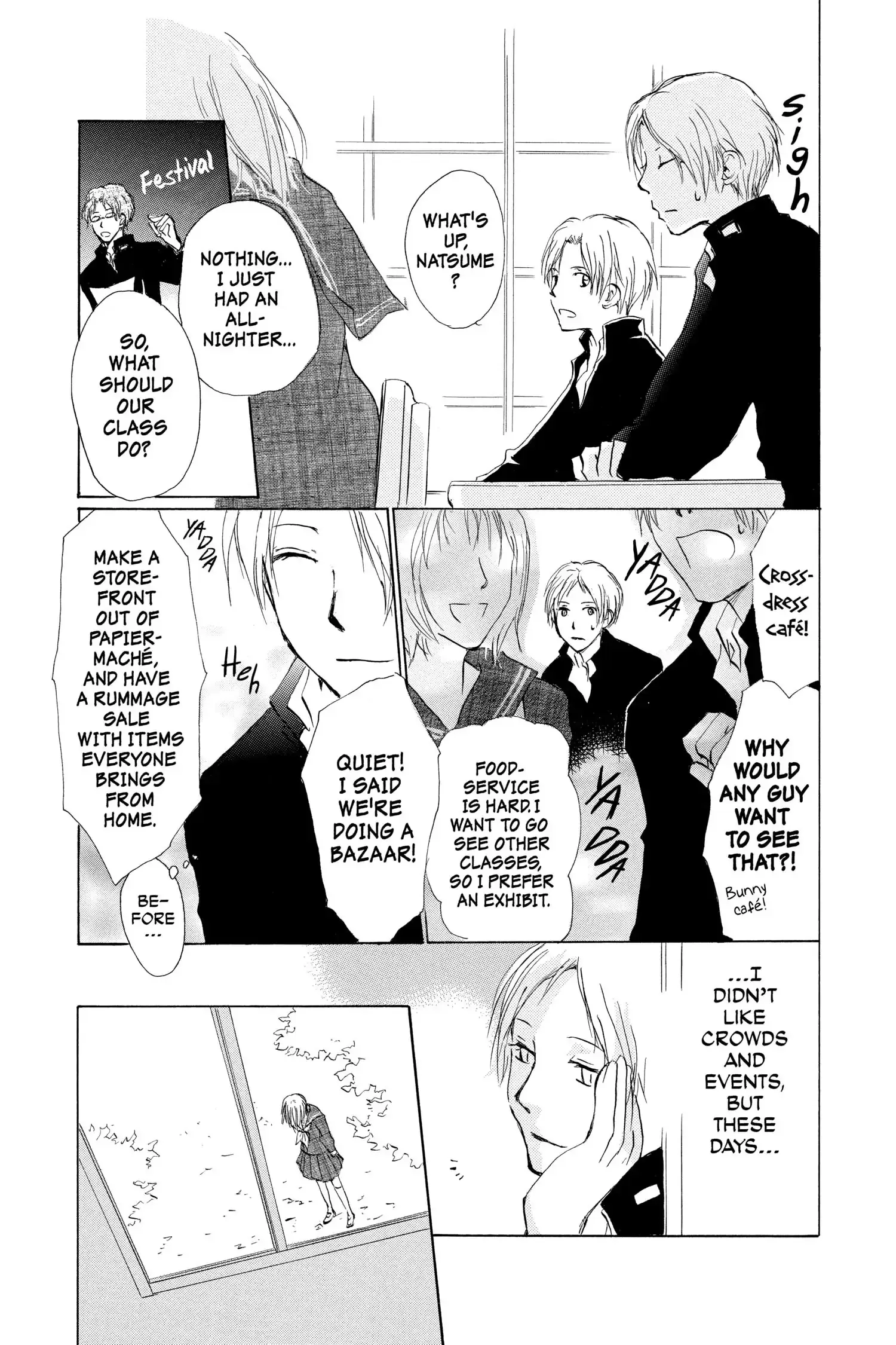 Read Natsume Yuujinchou Manga Online