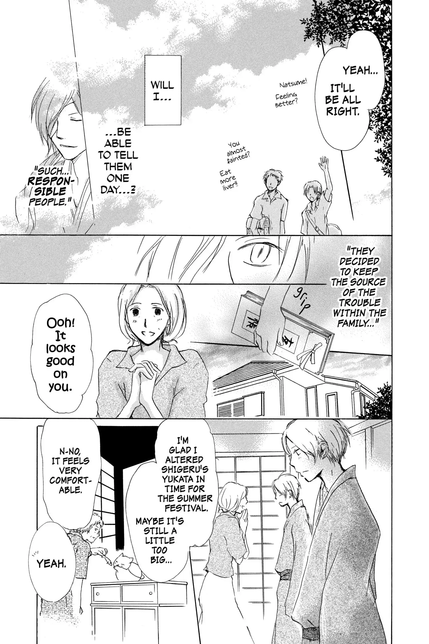 Read Natsume Yuujinchou Manga Online