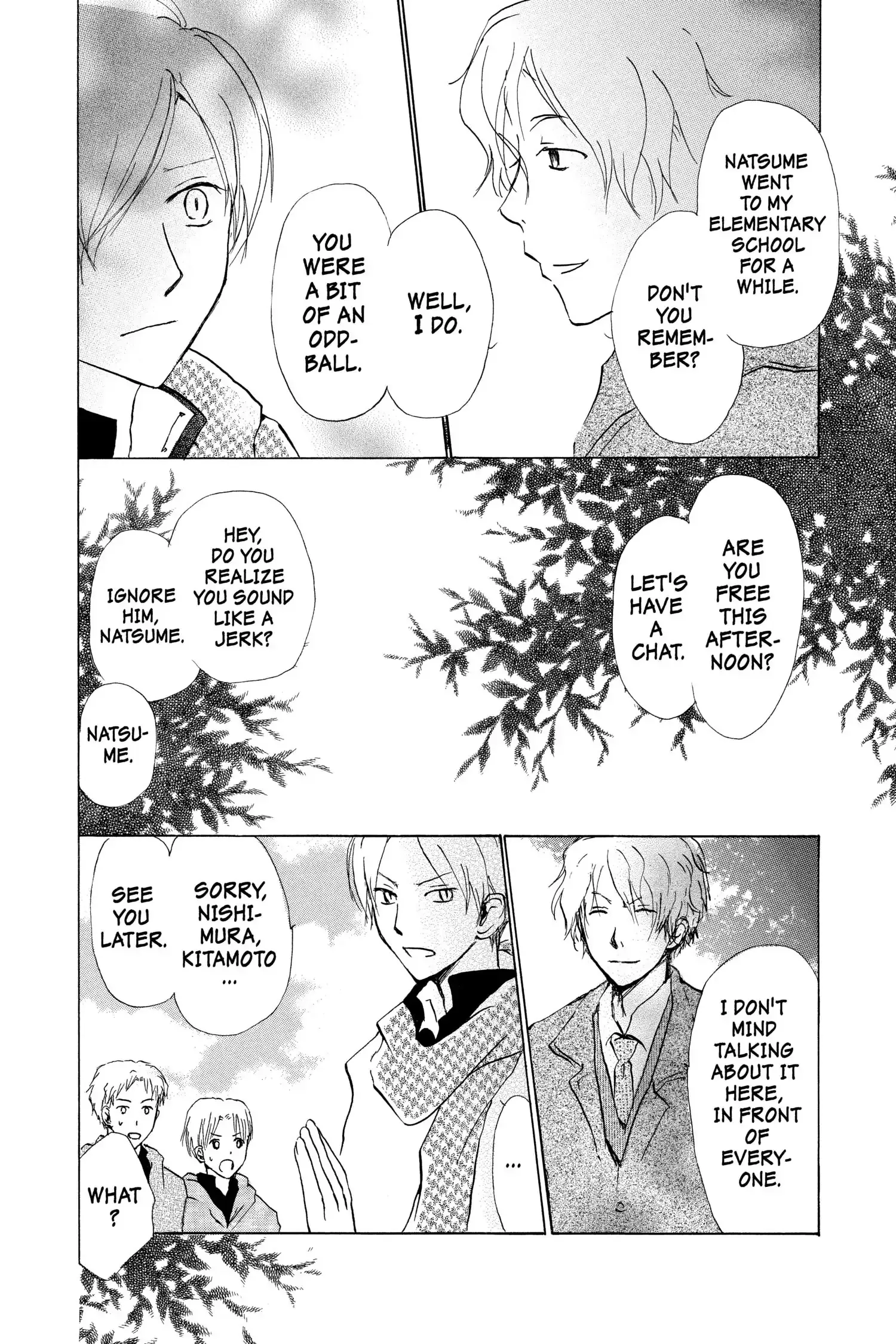 Read Natsume Yuujinchou Manga Online