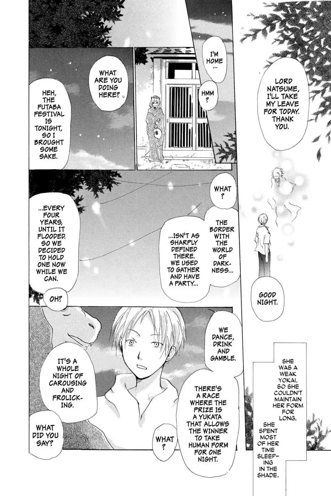 Read Natsume Yuujinchou Manga Online