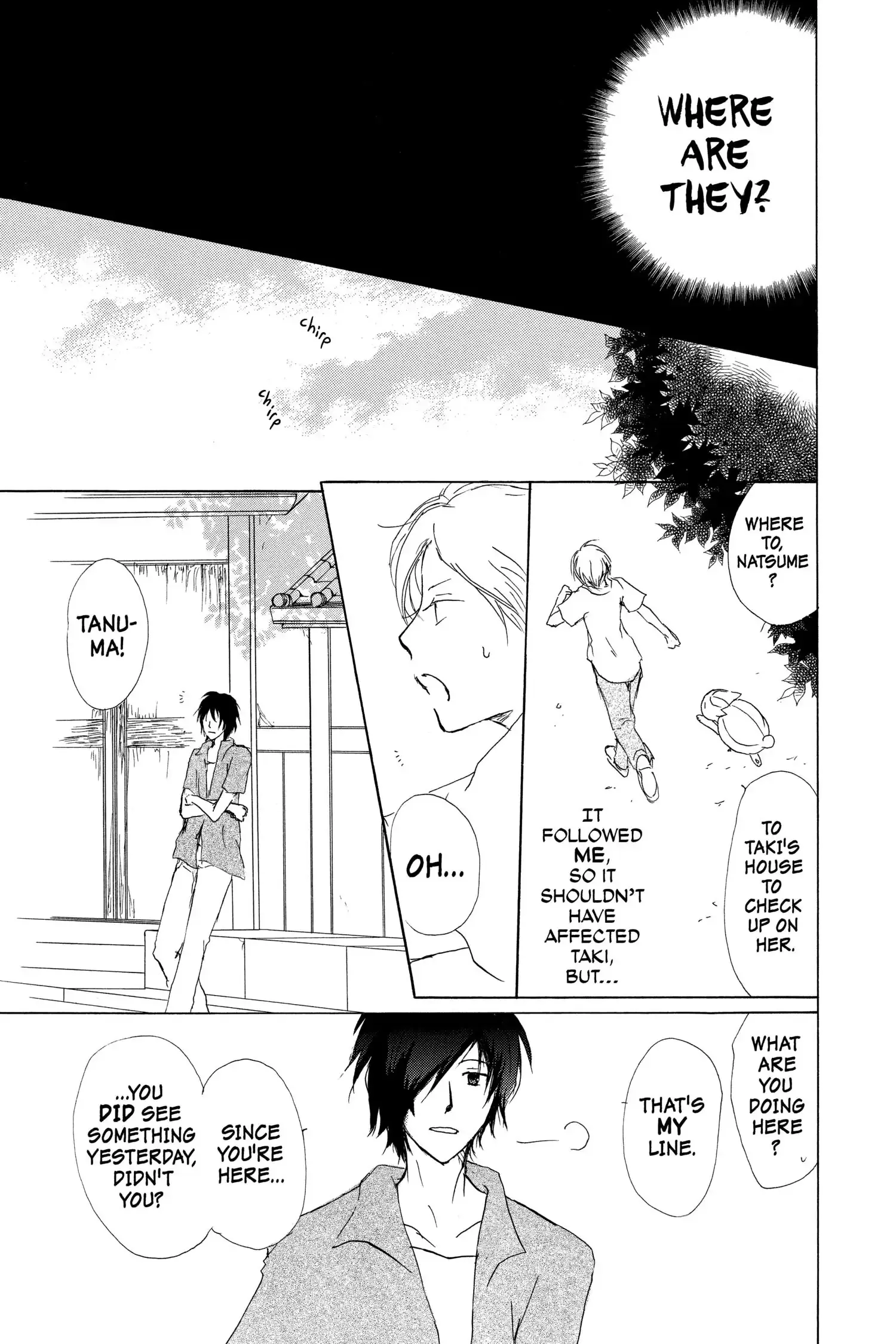 Read Natsume Yuujinchou Manga Online