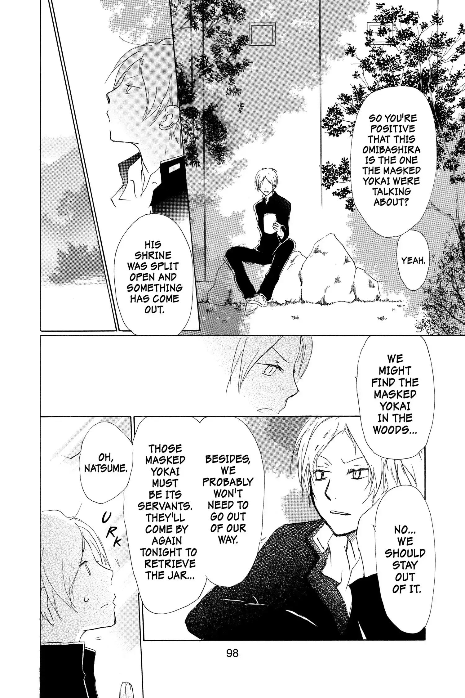 Read Natsume Yuujinchou Manga Online